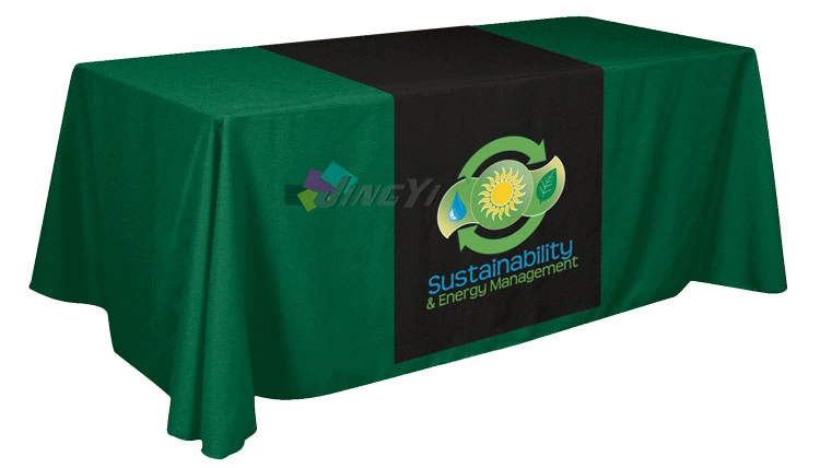 6FT/8FT Custom Design Fitted Massage Advertised Trade Show Table Cloth