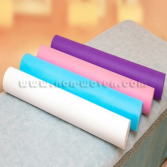 Non Woven Disposable Bedding, Massage Table Bed Sheets, SPA Bed Linen, Medical Bedsheet, Hospital Bed Covers, Hotel Bed Roll, Stretcher Sheets for Incontinence